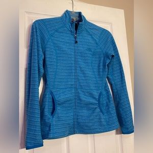 The North Face Women's Skyline Polartec Full Zip Fleece Jacket  Size M Blue